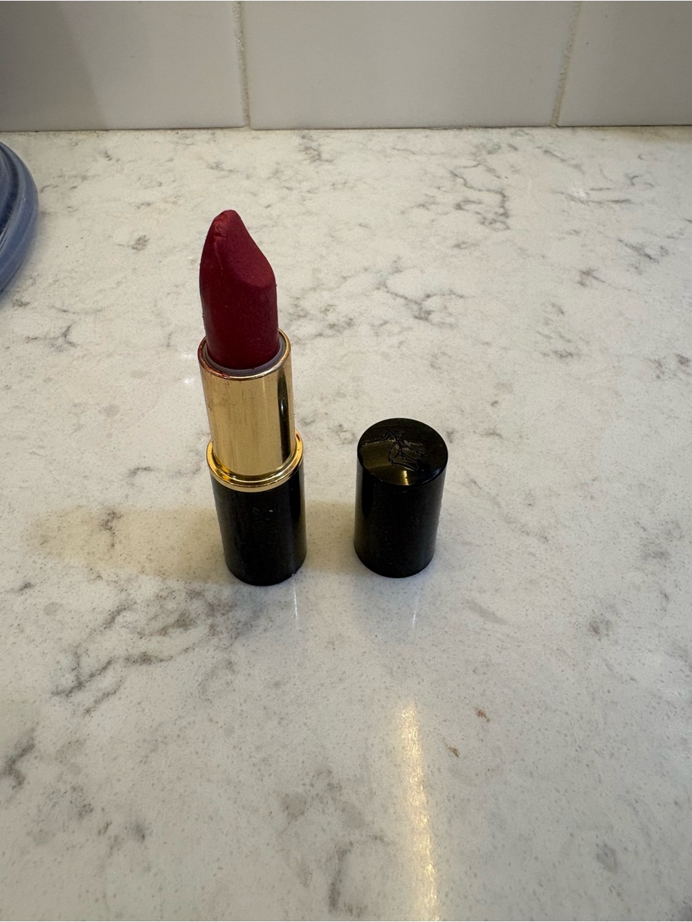 Lancome rouge superbe Rich Matte Luster Cerise lipstick